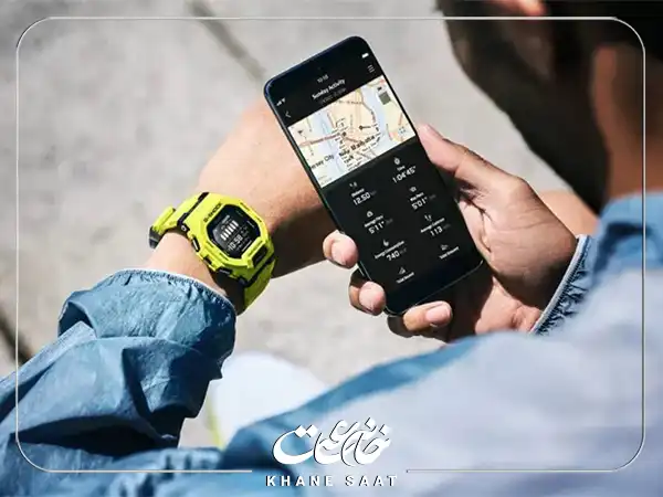 تصویر ساعت جی شاک gps دار