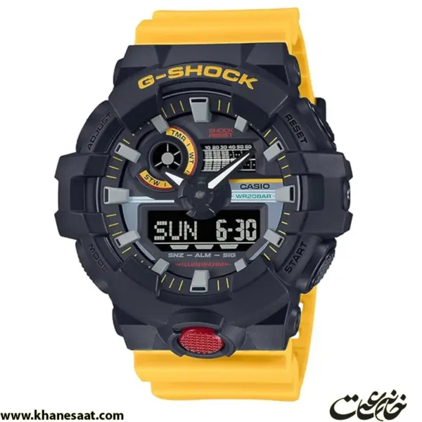 ساعت مچی مردانه کاسیو جی شاک مدل GA-700MT-1A9DR