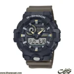 ساعت مچی مردانه کاسیو جی شاک مدل GA-710TU-1A3DR