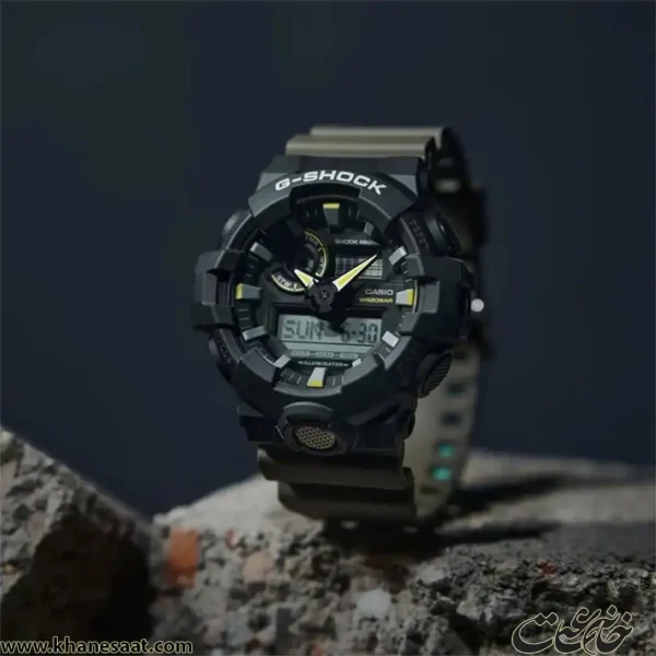 ساعت مچی مردانه کاسیو جی شاک مدل GA-710TU-1A3DR